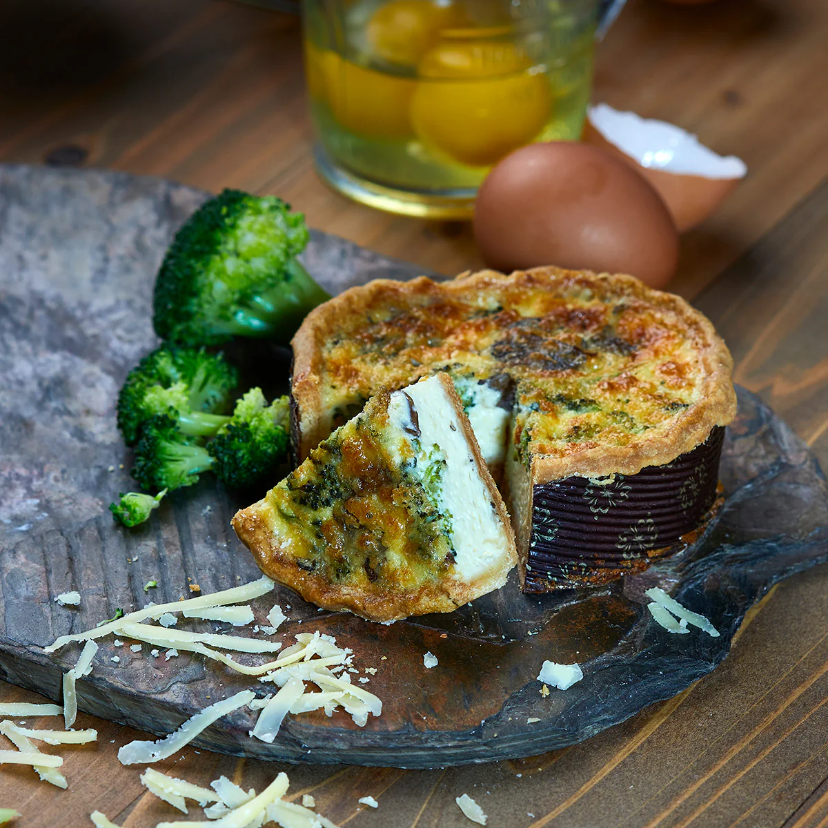 Broccoli Mushroom Quiche - Image 2