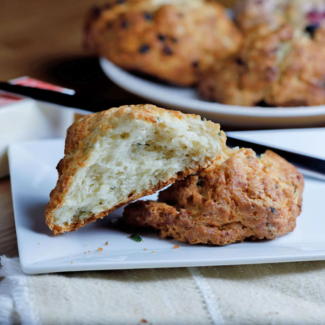 Cheddar Chive Scone
