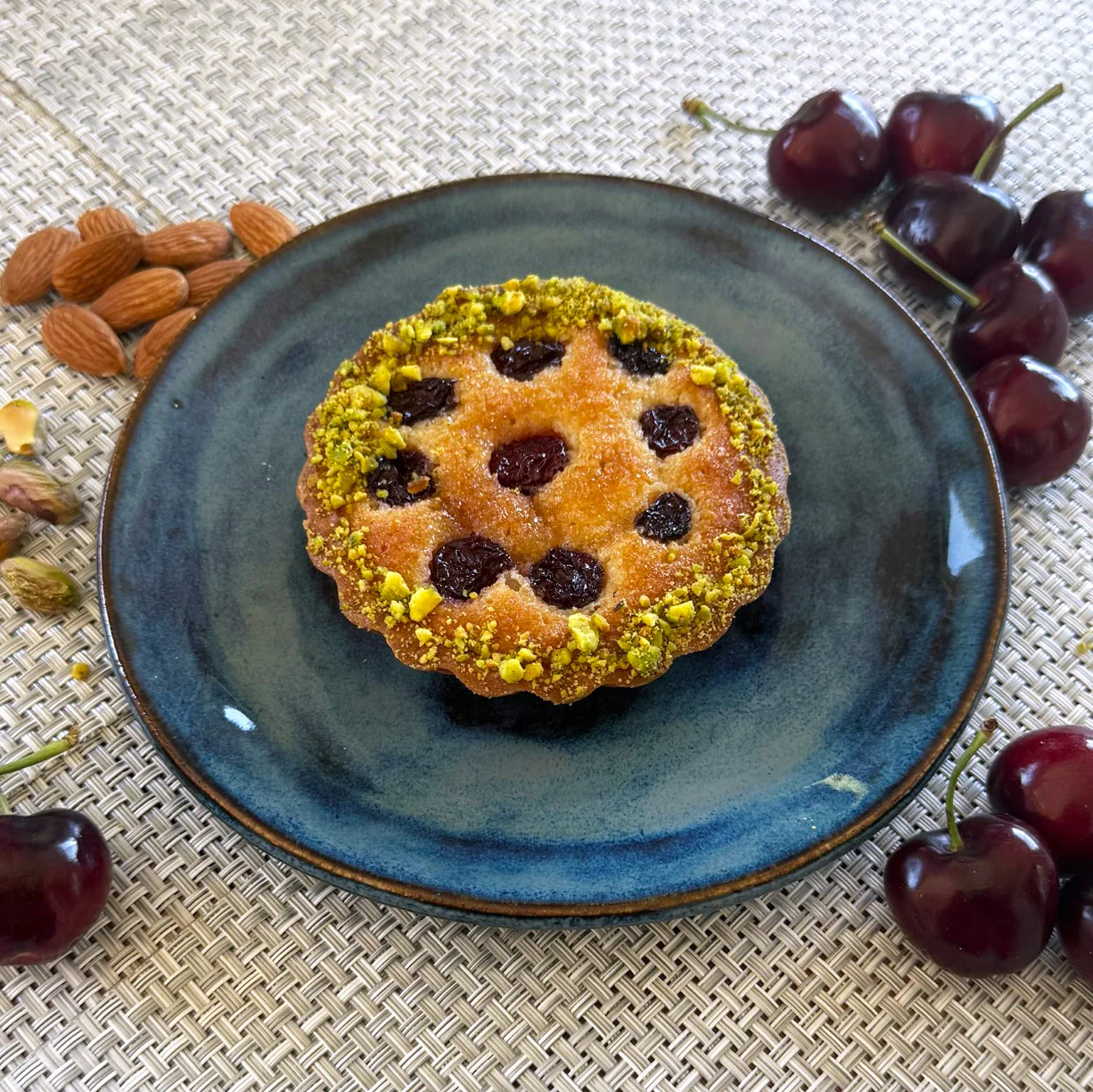 Cherry Financier Tartlet