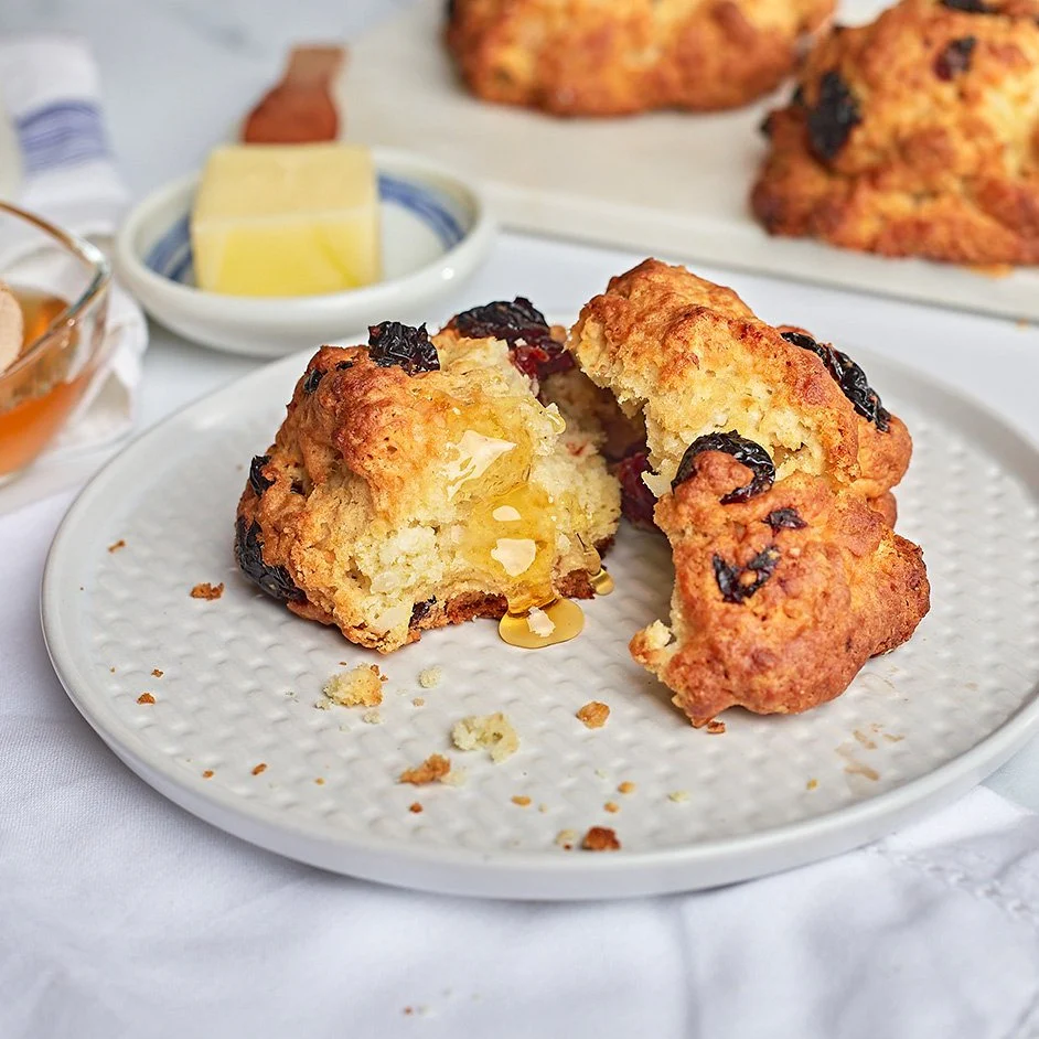 Cherry Ginger Coconut Scones - Image 2