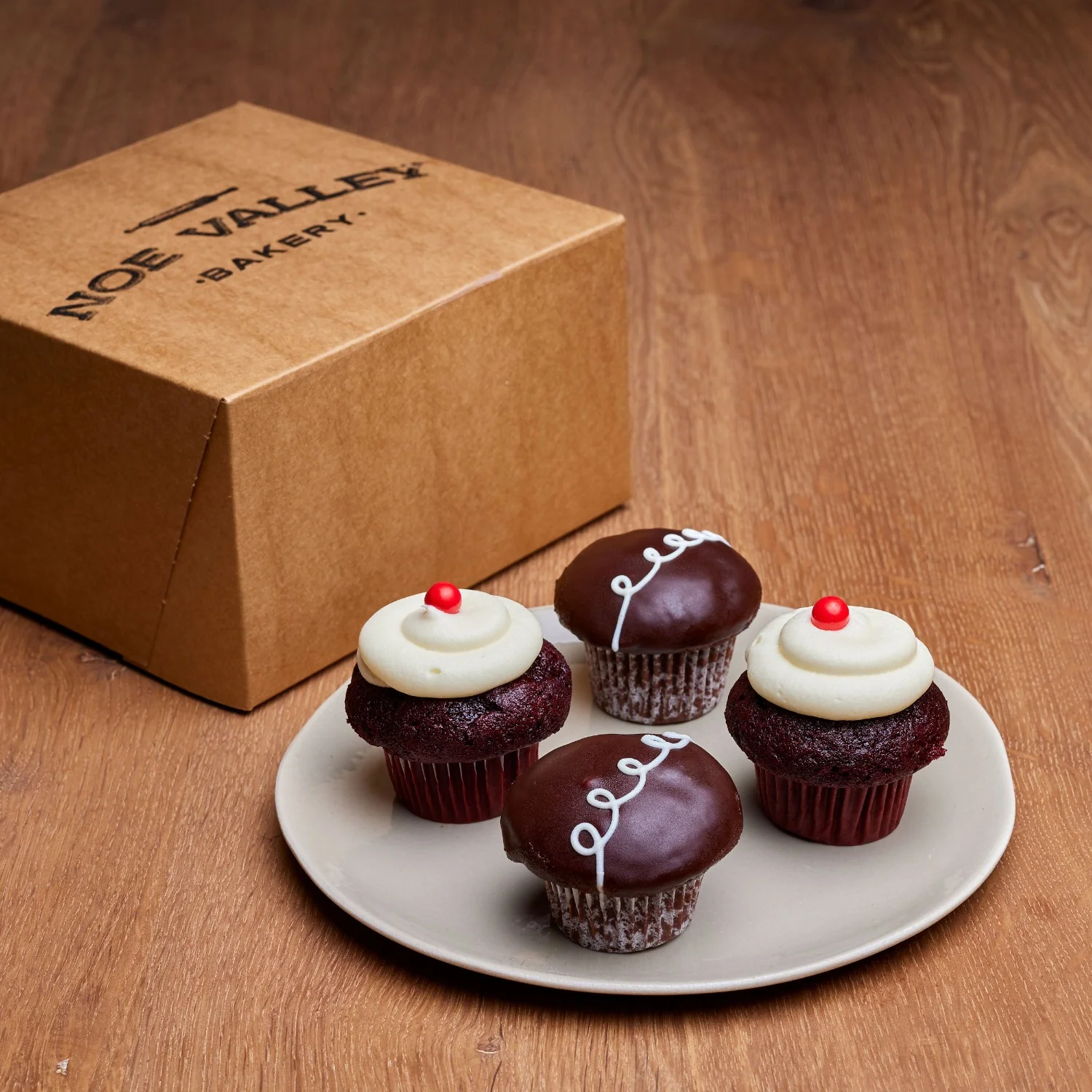 Chocoholic Cupcake Box of 4 - Image 2