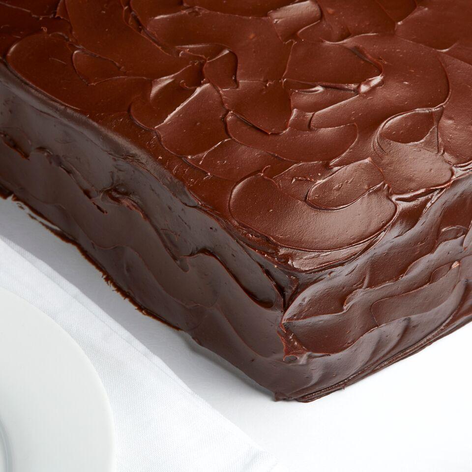 Dark Chocolate Sheet Cake