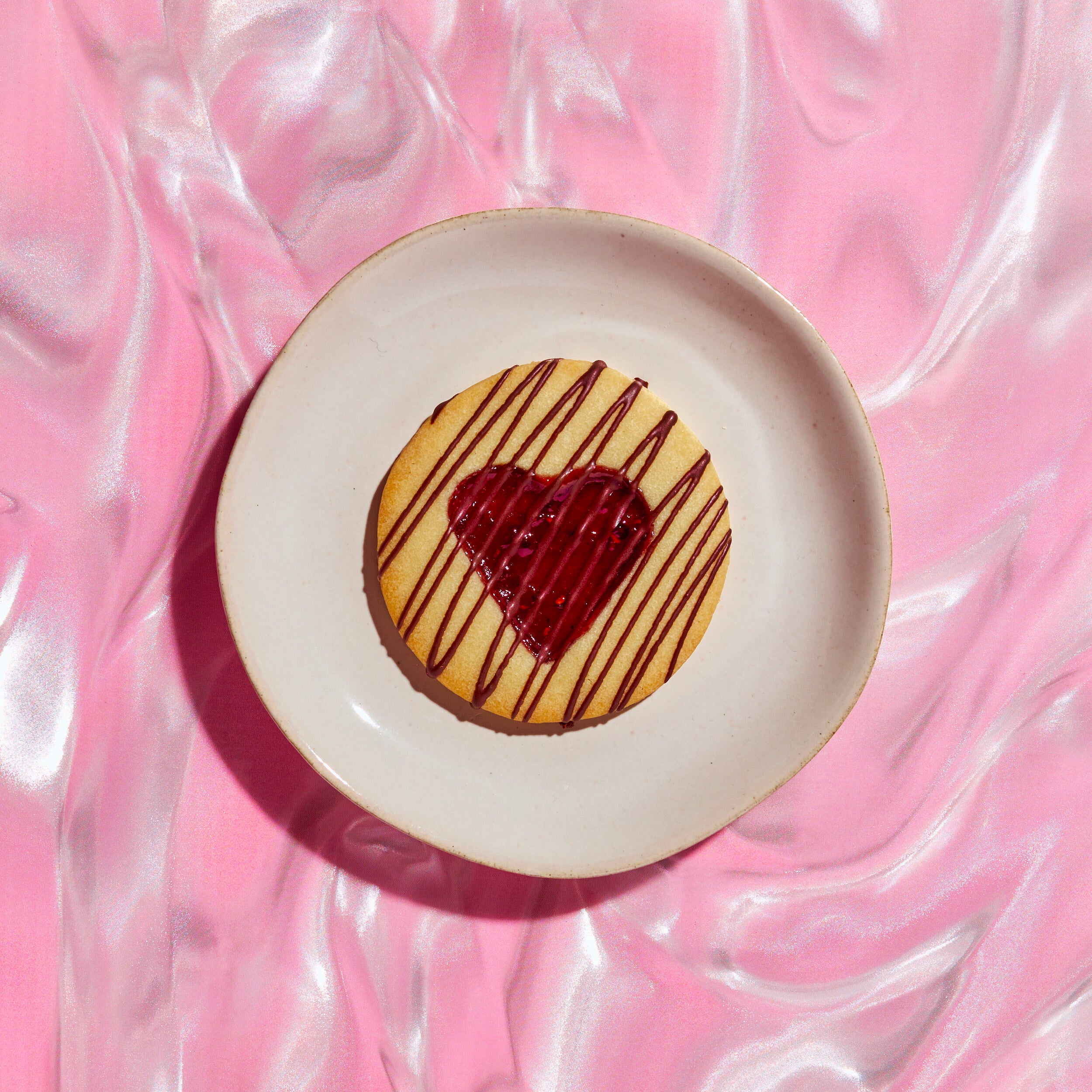 Jam Heart Cookie
