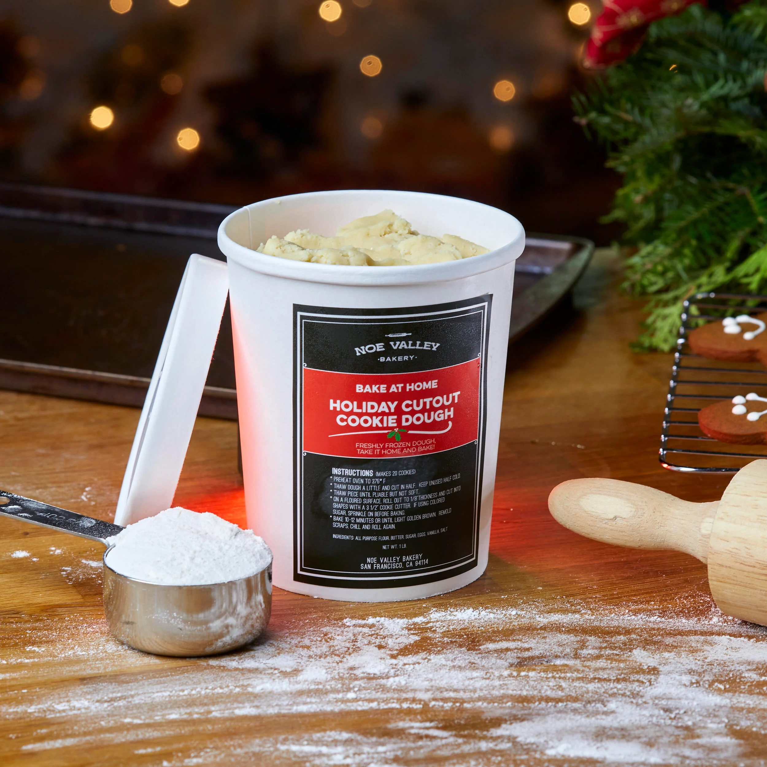 Holiday Cutout Cookie Dough