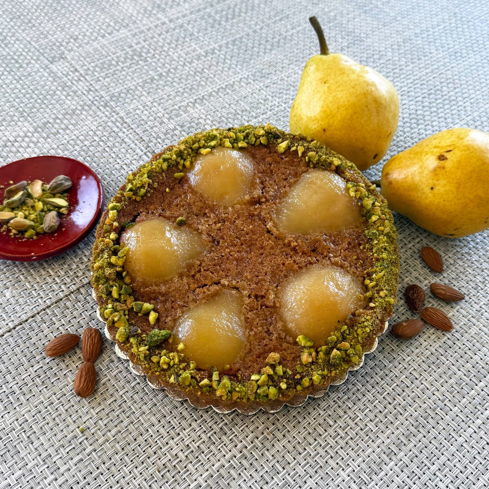 Pear Frangipane Tart