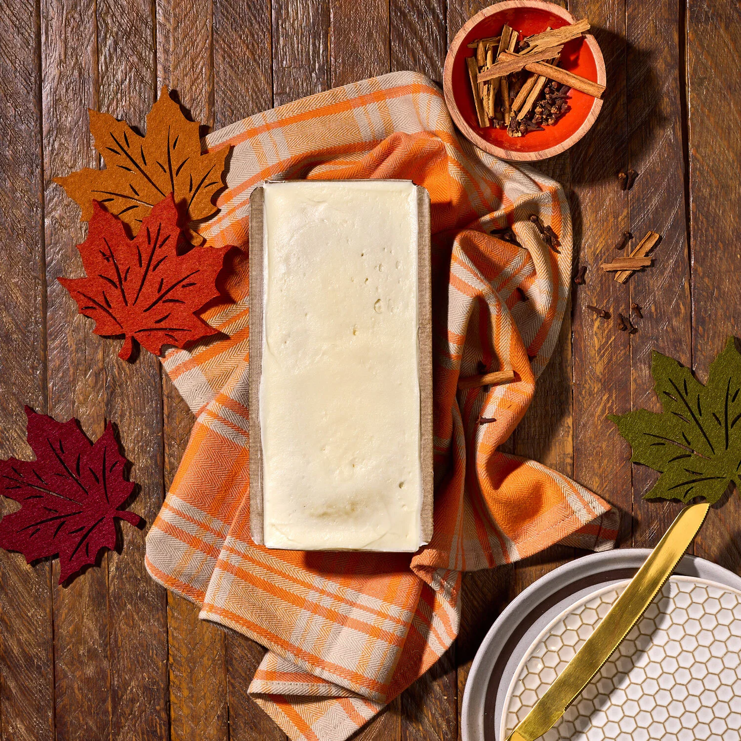 Pumpkin Bread w/ Cream Cheese Topping - Image 3