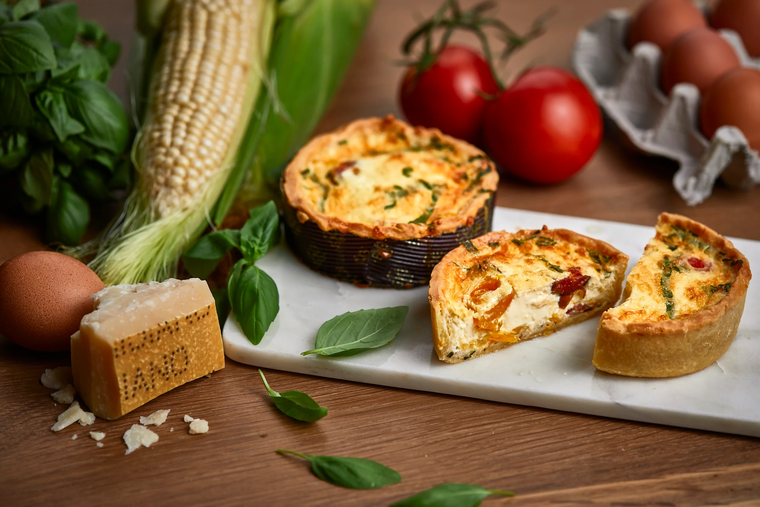 Tomato & Corn Quiche - Image 2